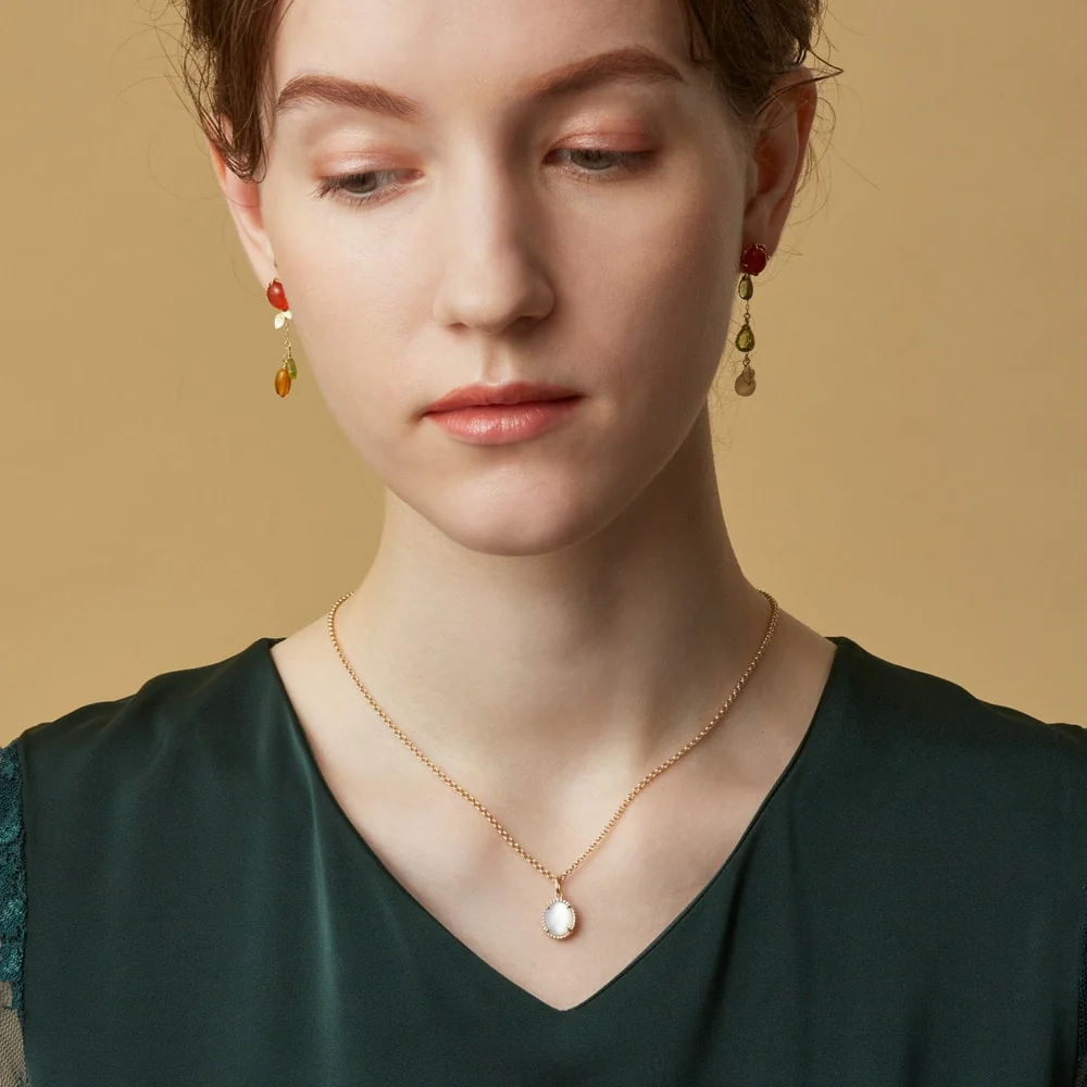 K10 Quartz/Shell Charm - Image 5