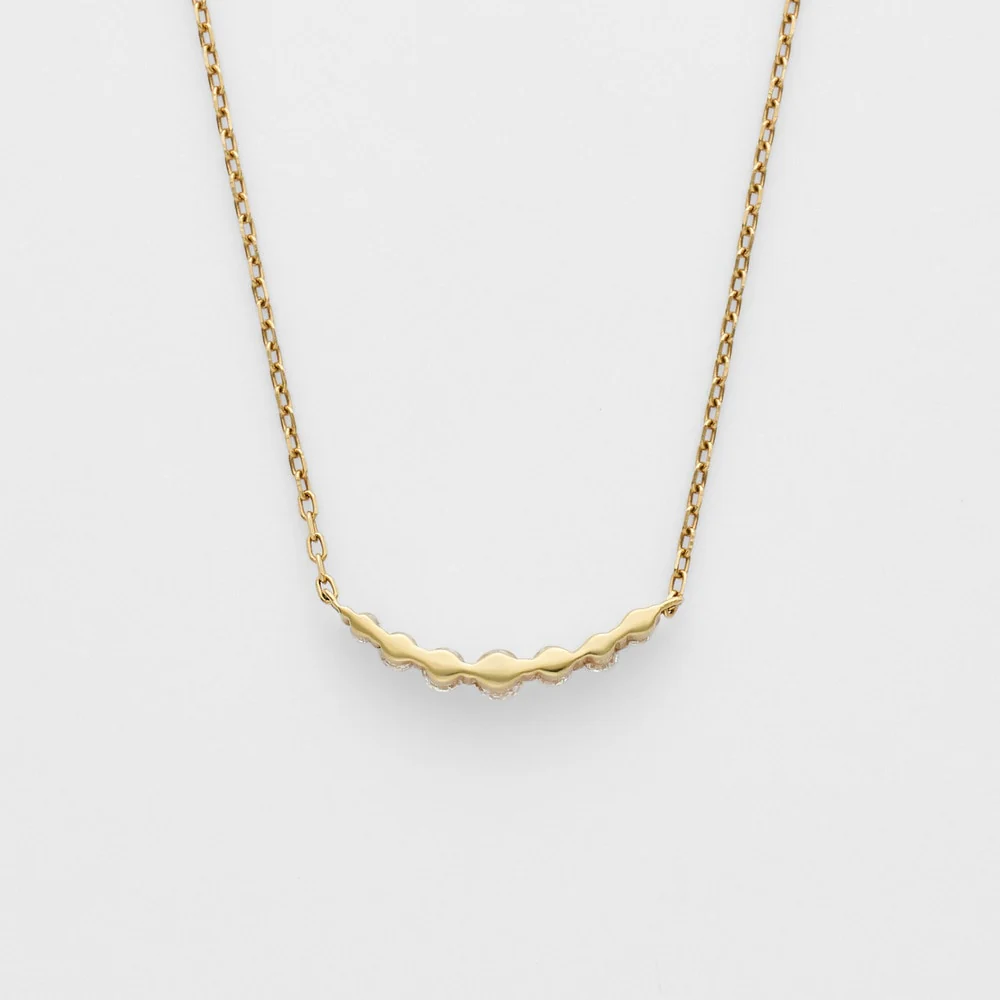 K18 Diamond Necklace - Image 4