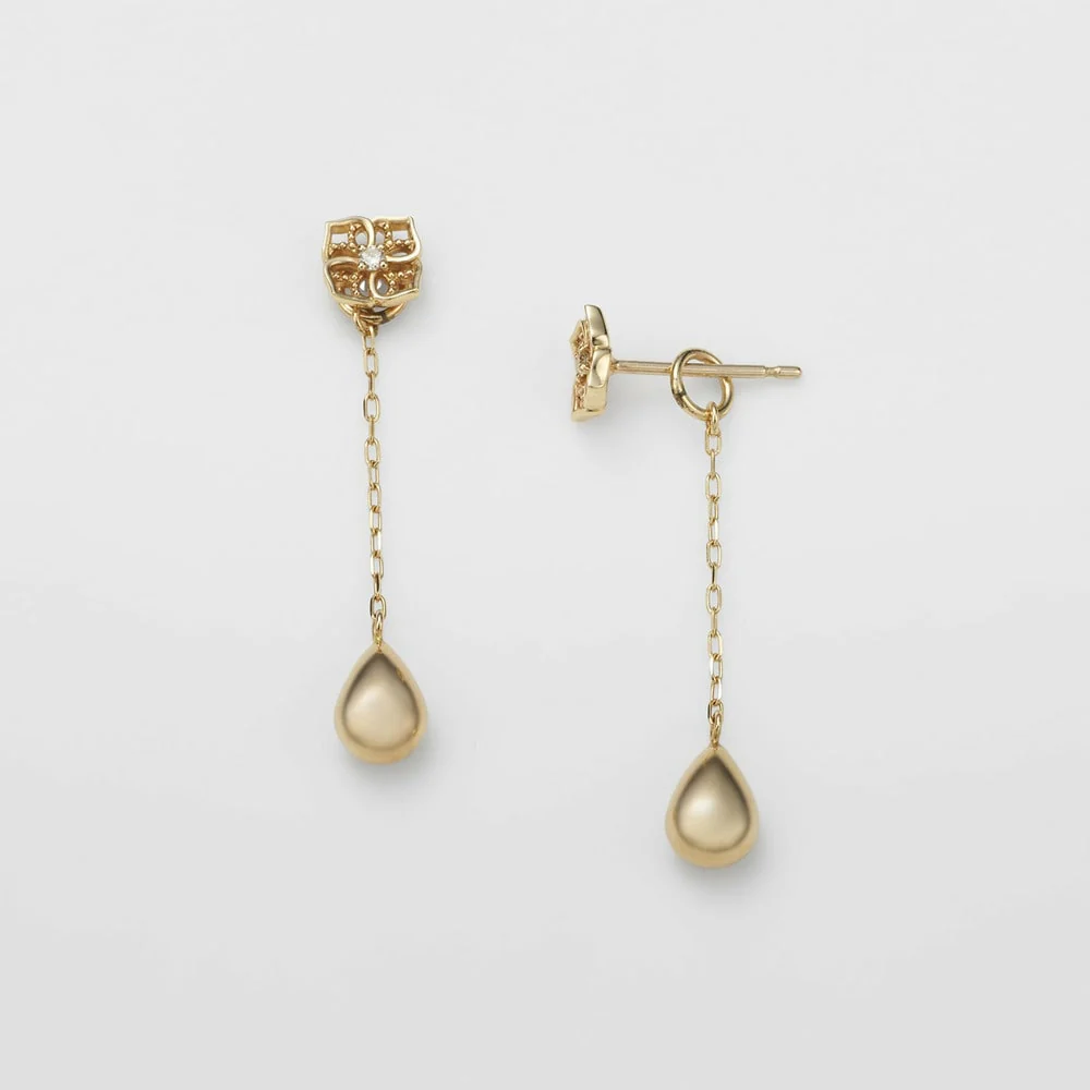 K10 Diamond Earrings - Image 3