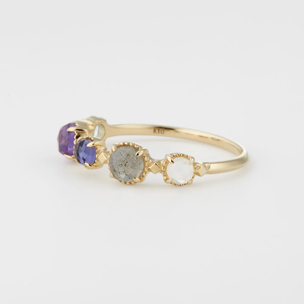 K10 Multi-Stone Ring - Image 2