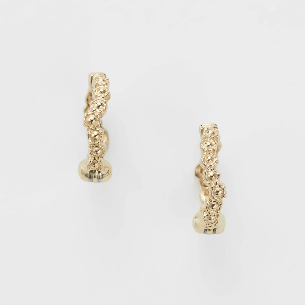 K10 Diamond Earrings - Image 3