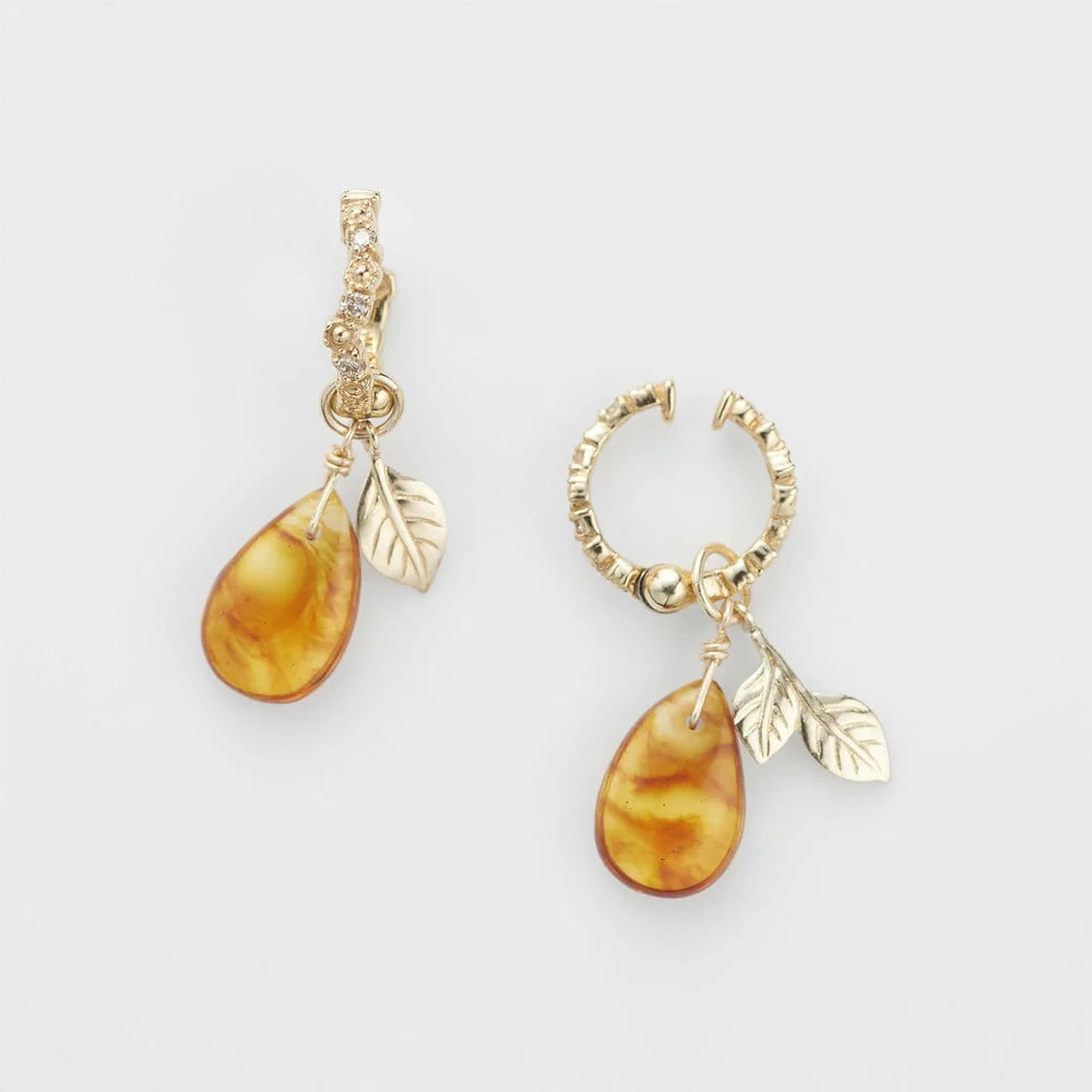 K10 Diamond Earrings - Image 4
