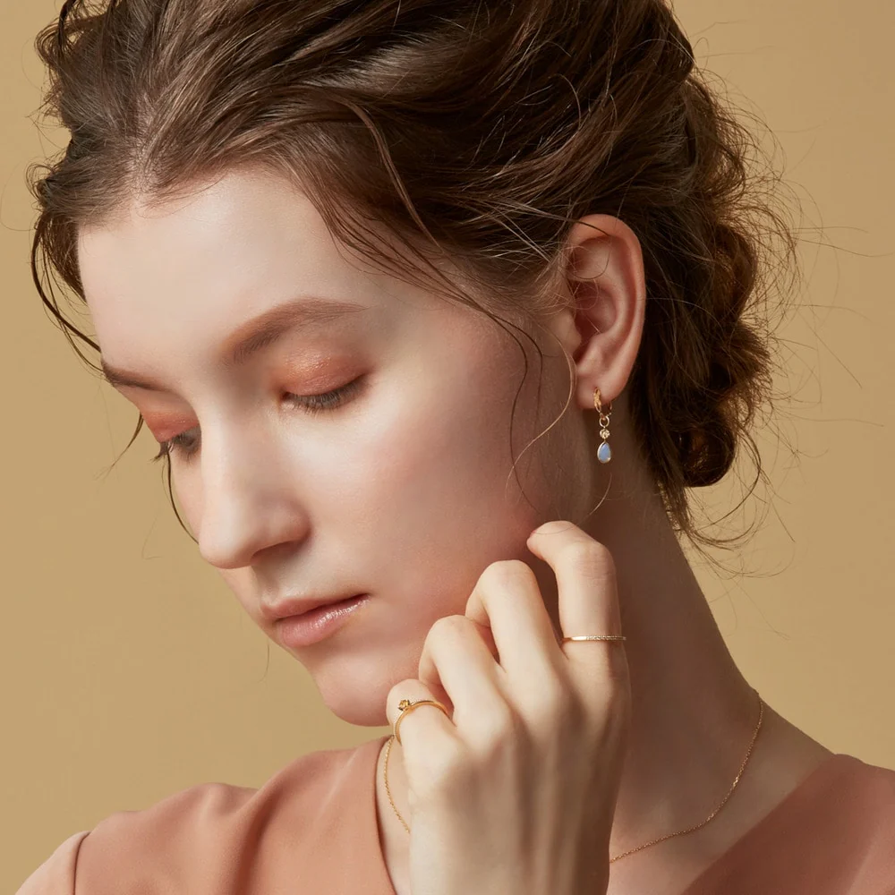 K10 Opal Earring Charm - Image 3