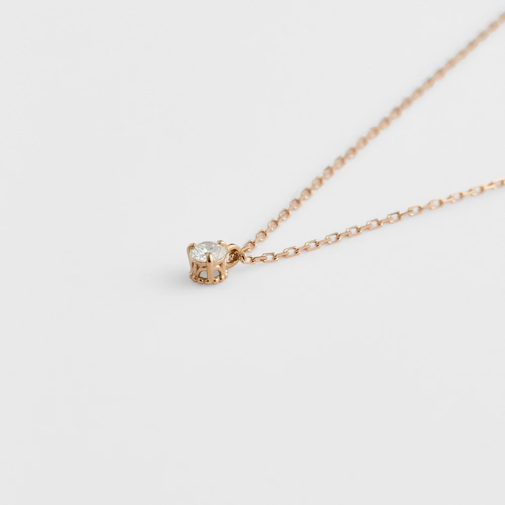 K18 Diamond Necklace (0.05Ct) - Image 3
