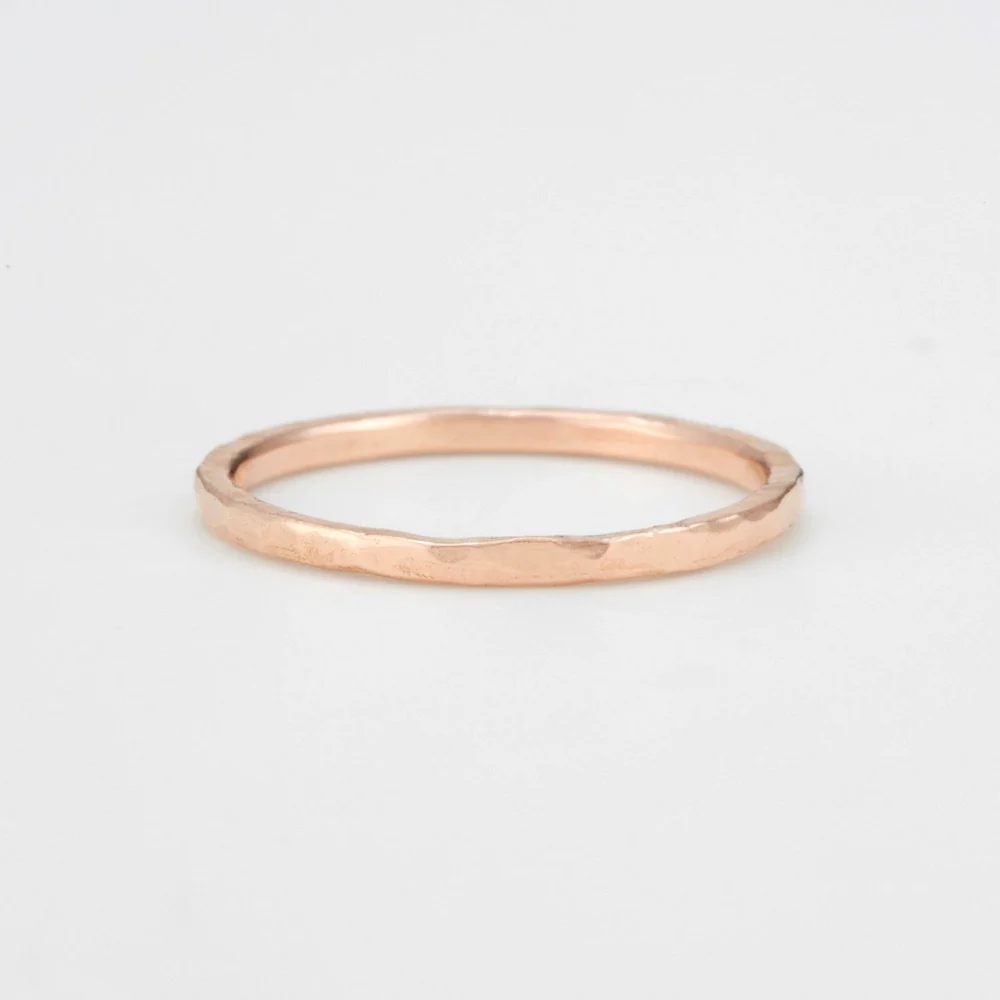 K10 Pinky Ring (Pink Gold) - Image 3