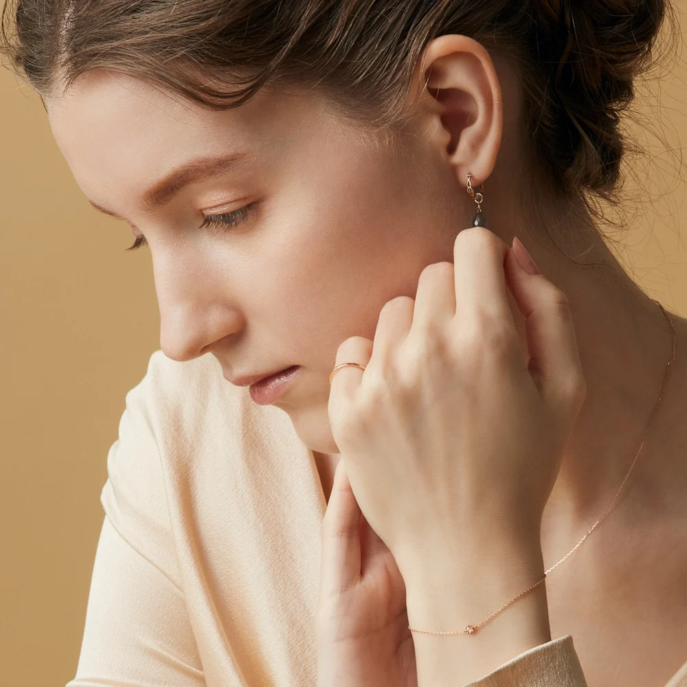 K10 Pinky Ring (Pink Gold) - Image 4