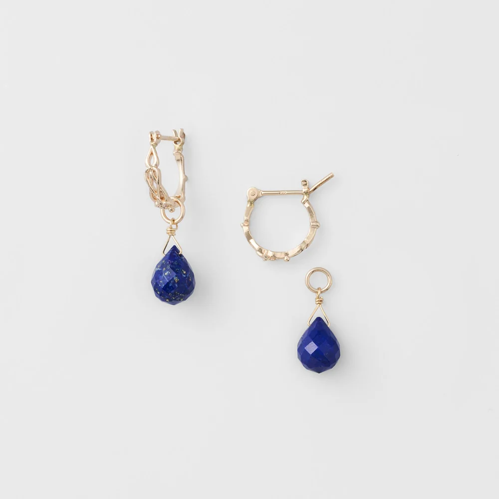 K10 Lapis Lazuli Earring Set - Image 3