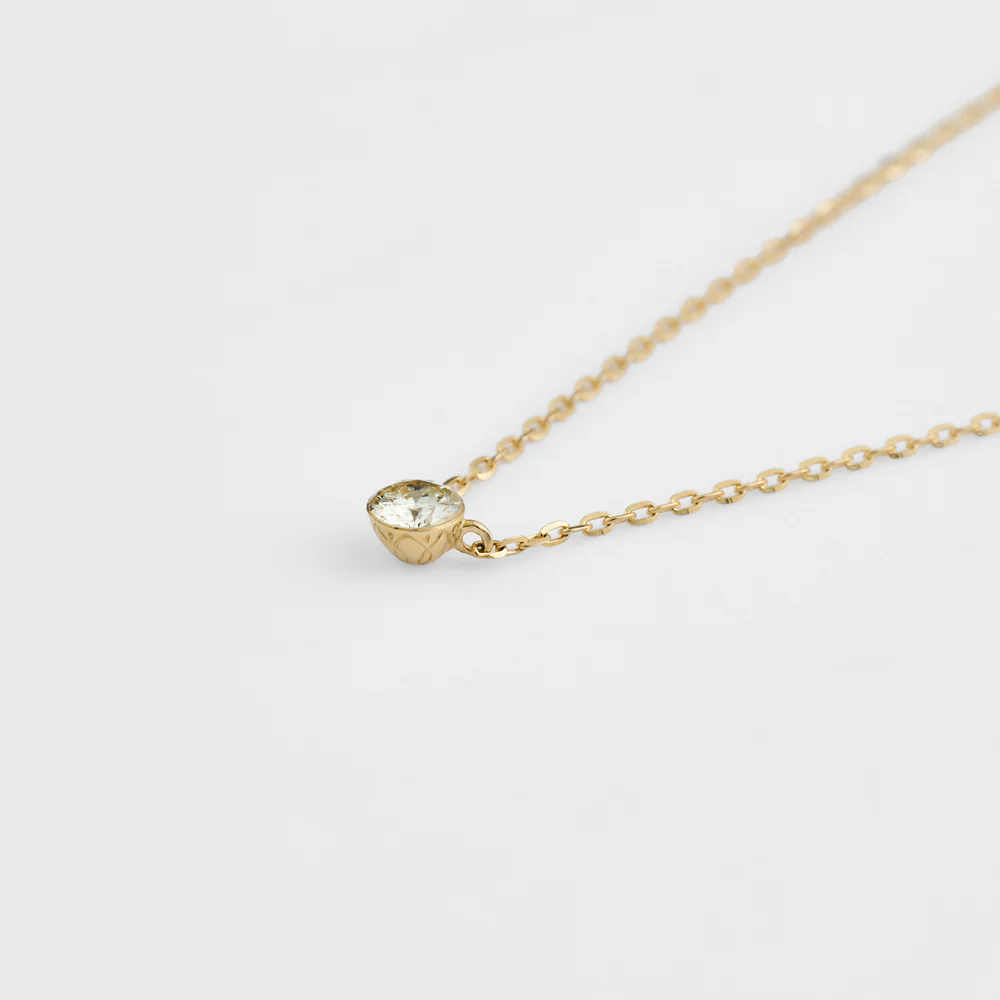 K18 Diamond Necklace (0.1Ct) - Image 5