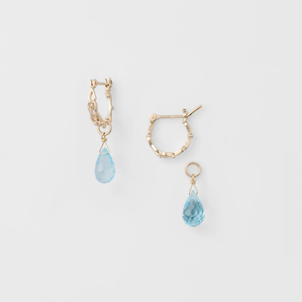 K10 Topaz Earring Set - Image 3