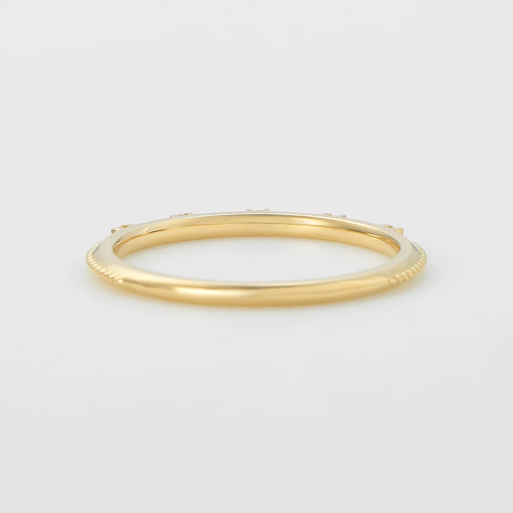 K18 Diamond Pinky Ring - Image 3