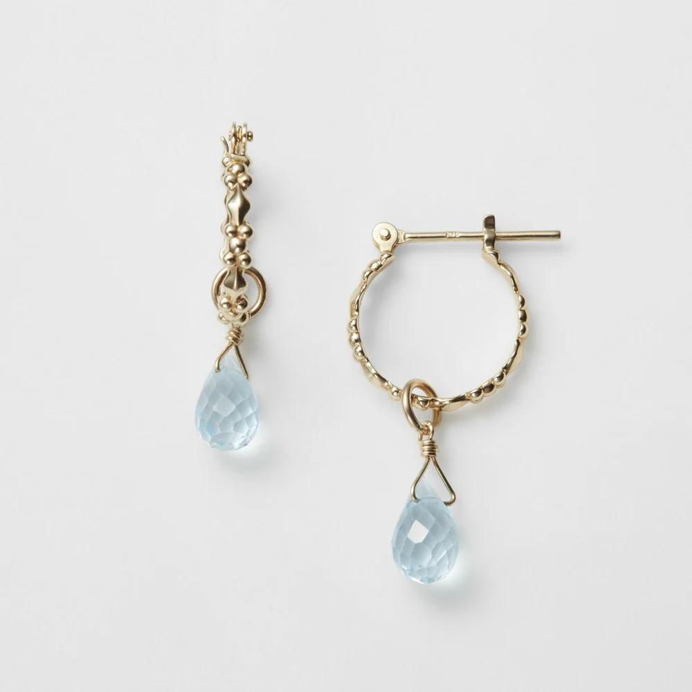 K10 Topaz Earring Charm - Image 2