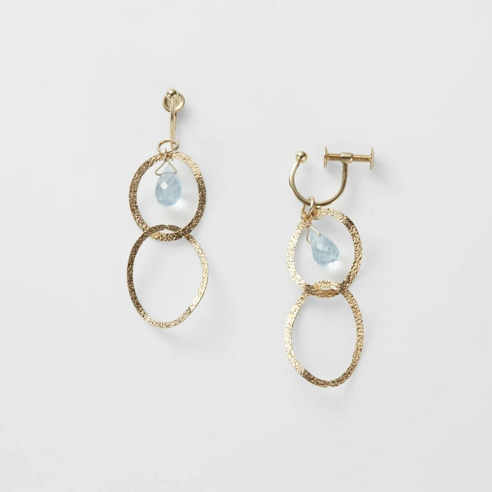 K10 Topaz Earring Charm - Image 3