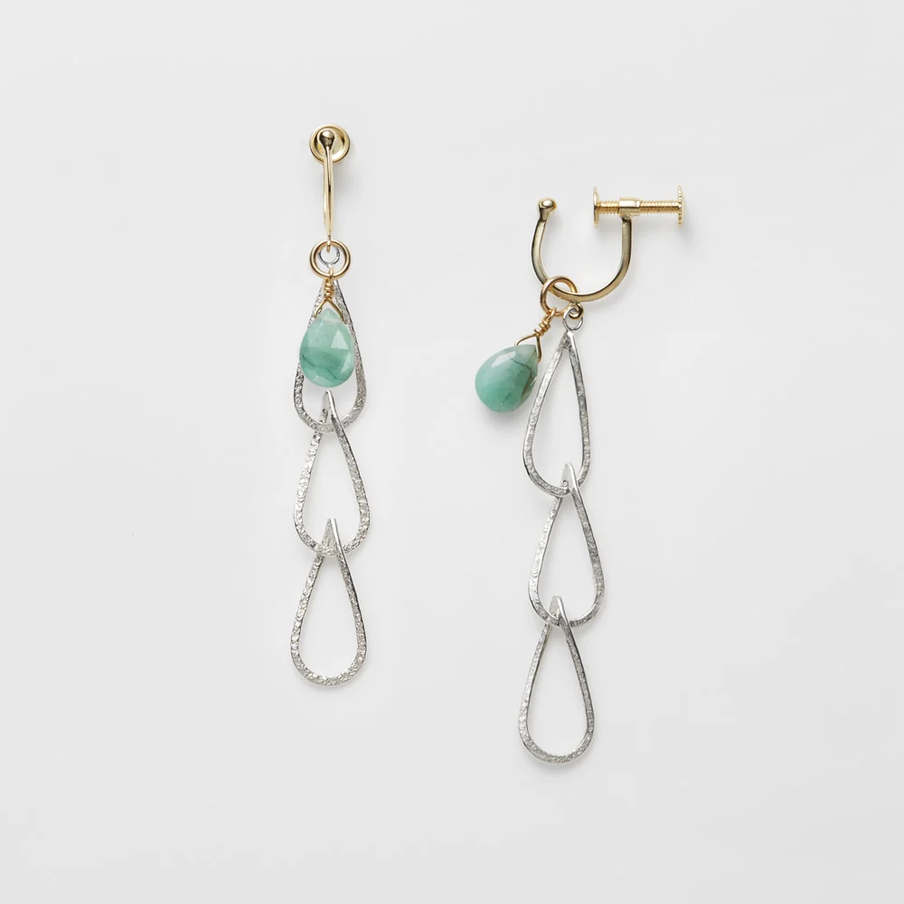 K10 Emerald Earring Charm - Image 3