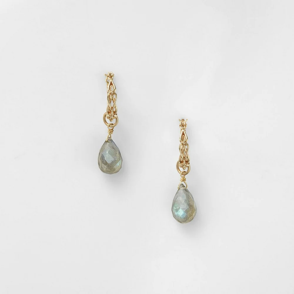 K10 Labradorite Earring Set - Image 2