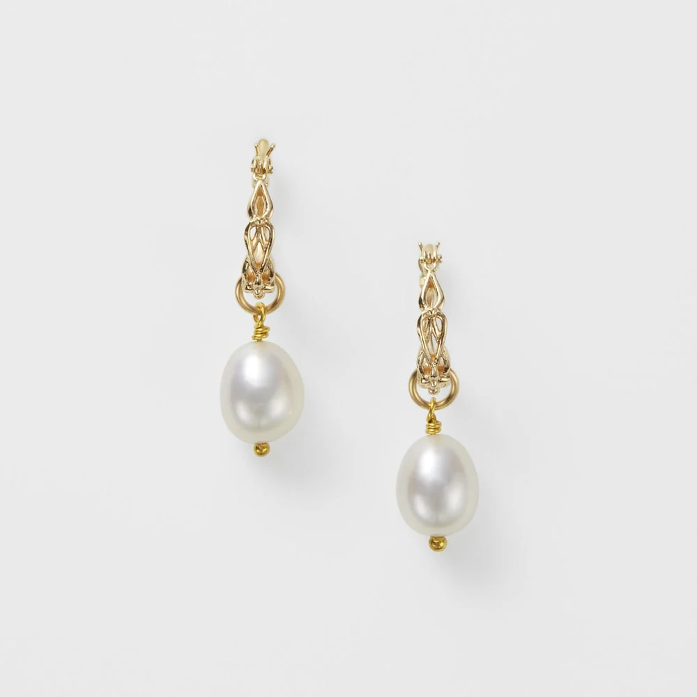 K10 Pearl Earrings Set - Image 2
