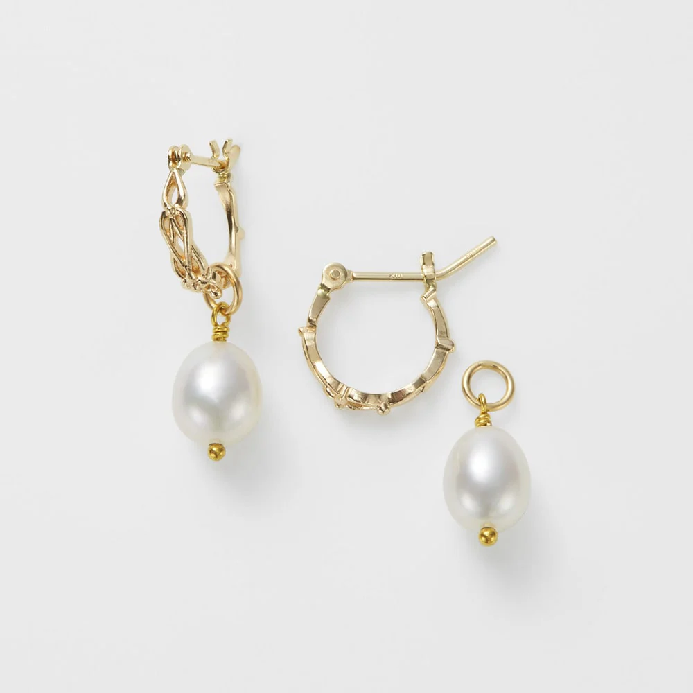 K10 Pearl Earrings Set - Image 3
