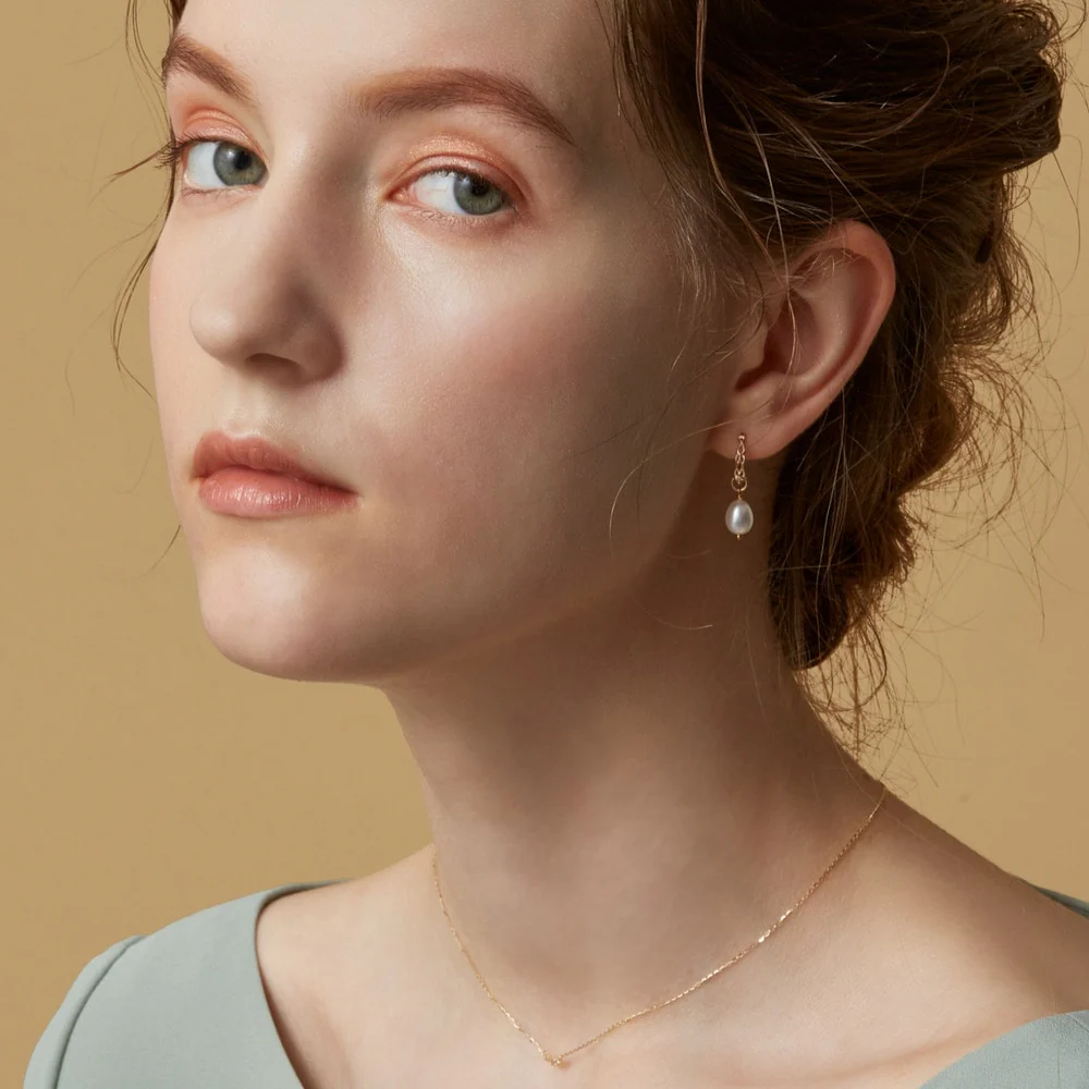 K10 Pearl Earrings Set - Image 4