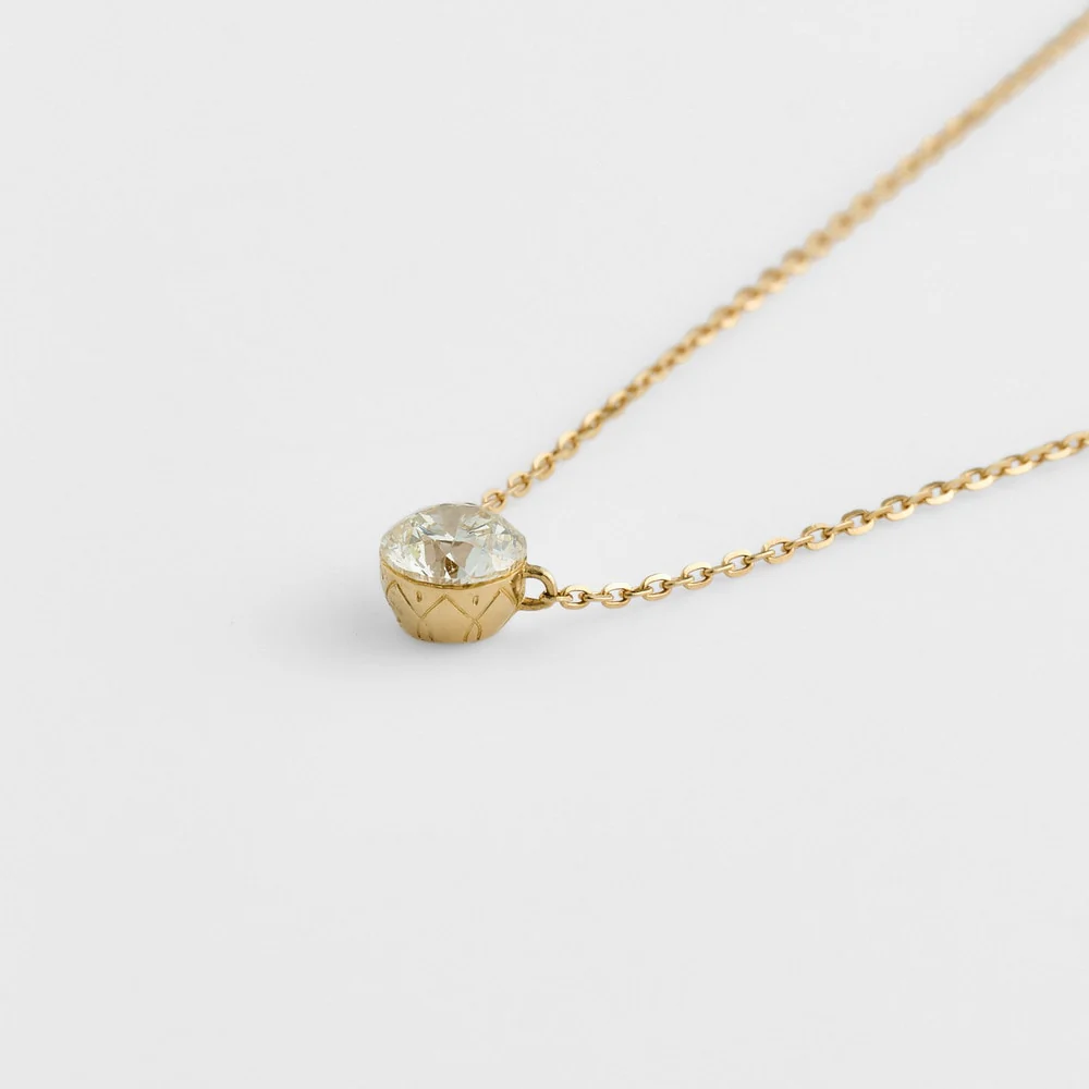 K18 Diamond Necklace (0.3Ct) - Image 4