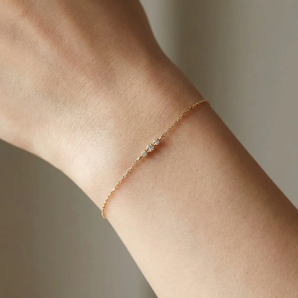 K10 Diamond Bracelet(0.01ct) - Image 2