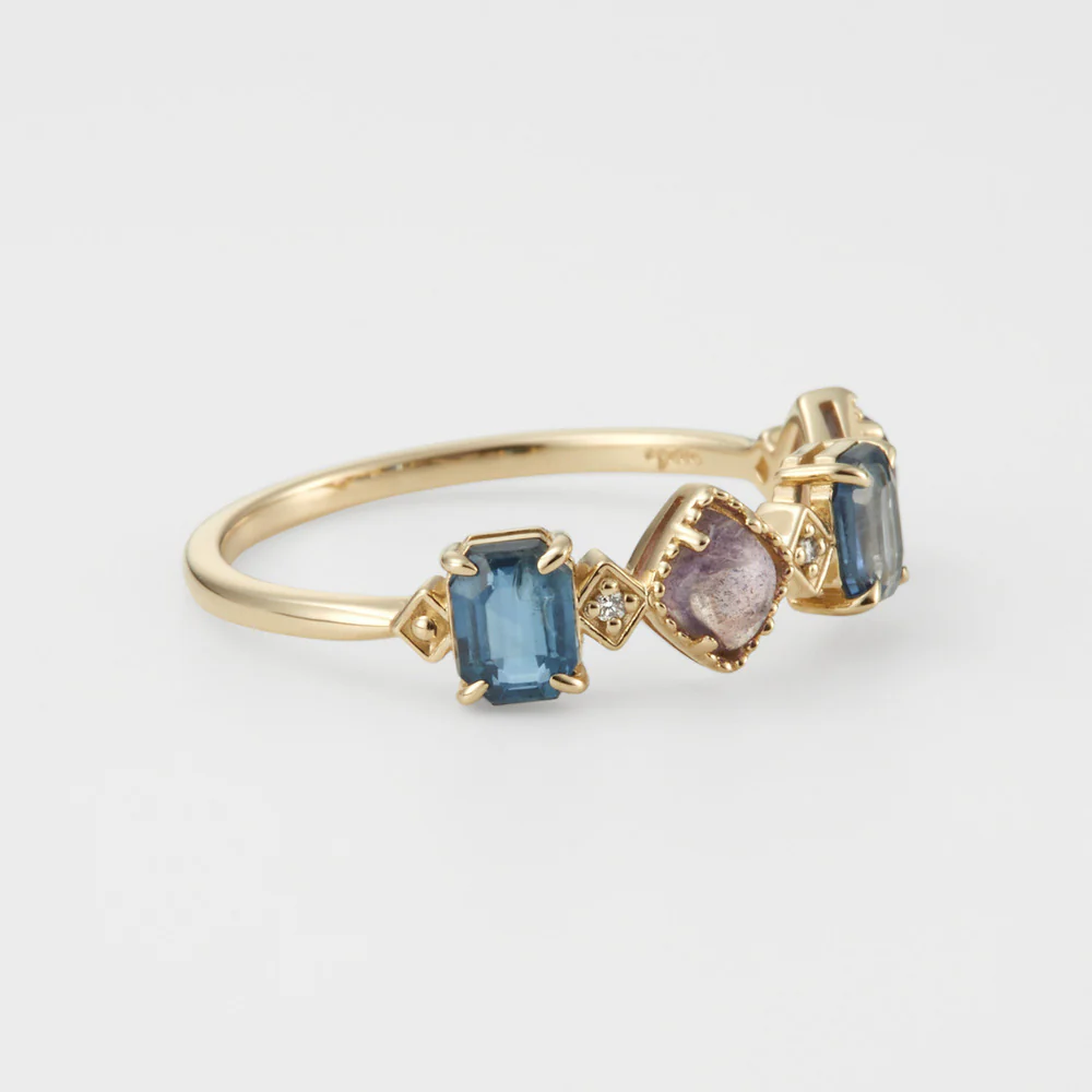 K10 Multi-Stone Ring - Image 2