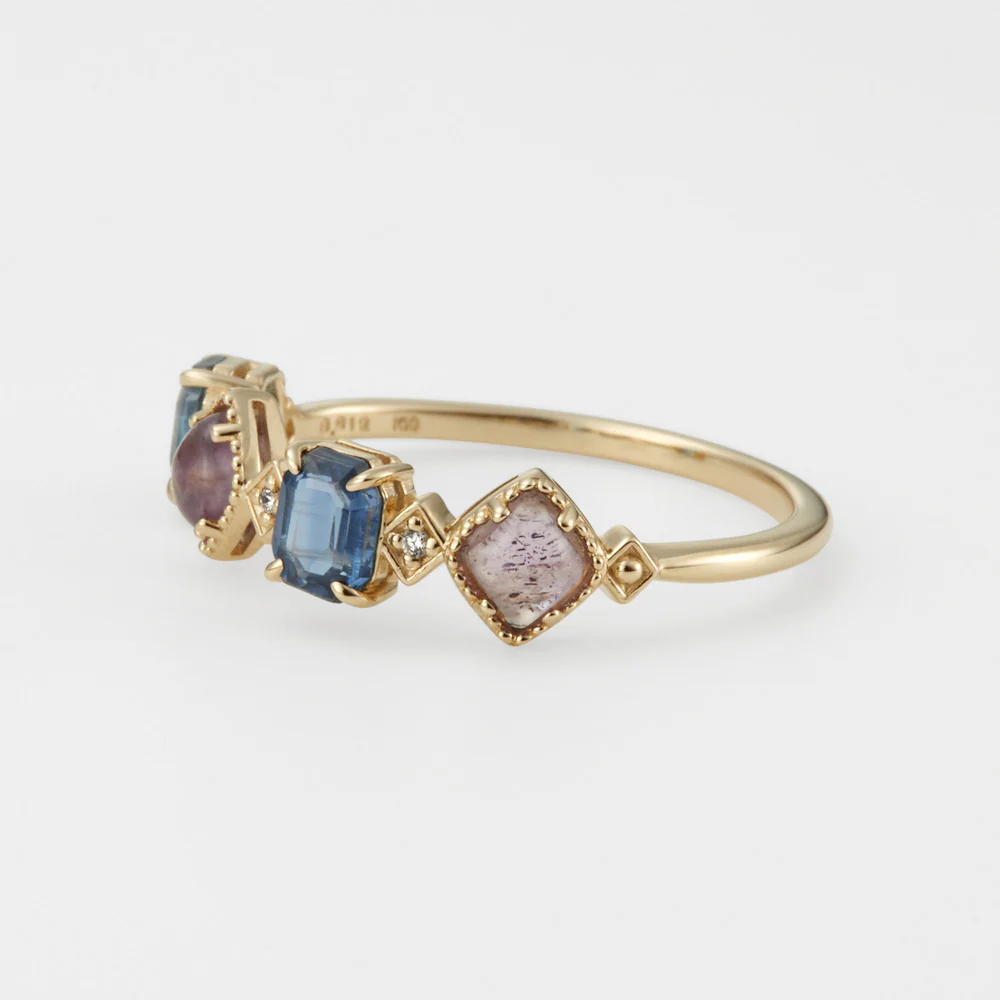 K10 Multi-Stone Ring - Image 3