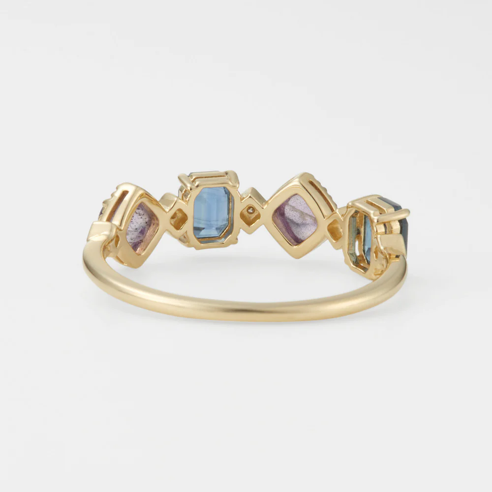 K10 Multi-Stone Ring - Image 4