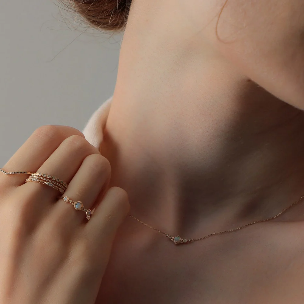 K10 Opal Necklace - Image 6