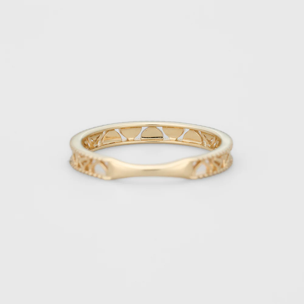 K10 Diamond Pinky Ring - Image 3