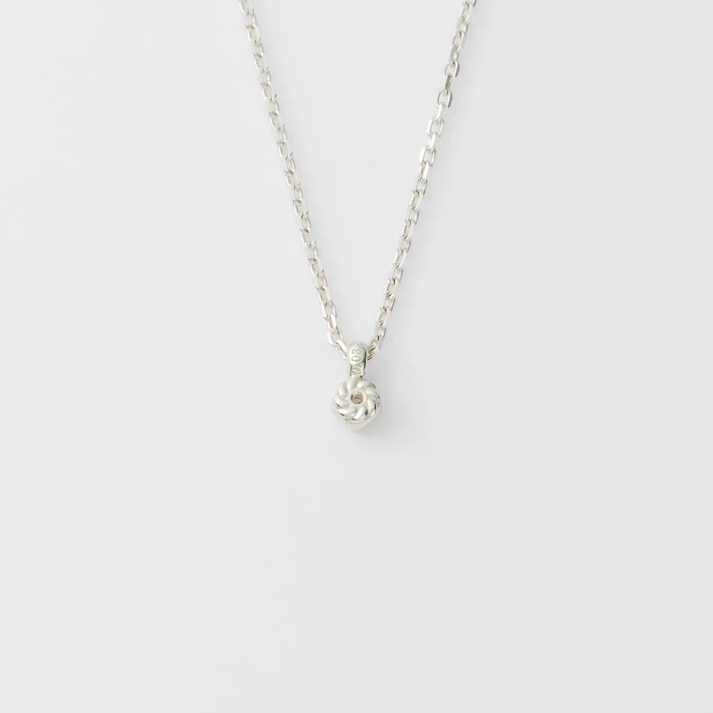 Silver Diamond Necklace (0.03 Ct) - Image 4