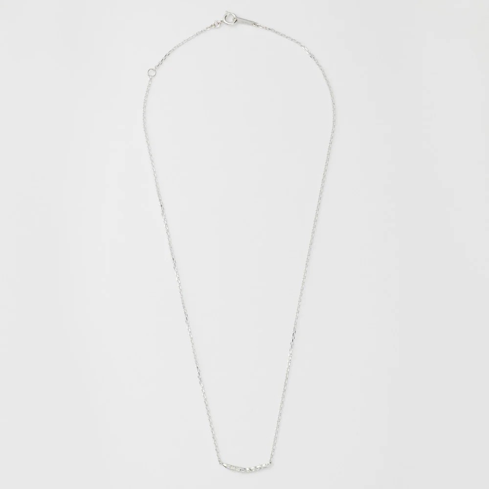 Silver Diamond Necklace - Image 2
