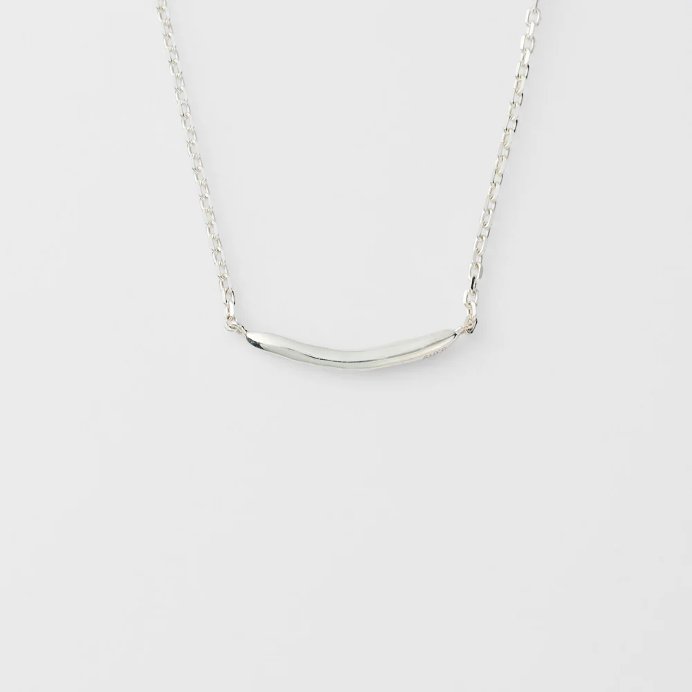 Silver Diamond Necklace - Image 3