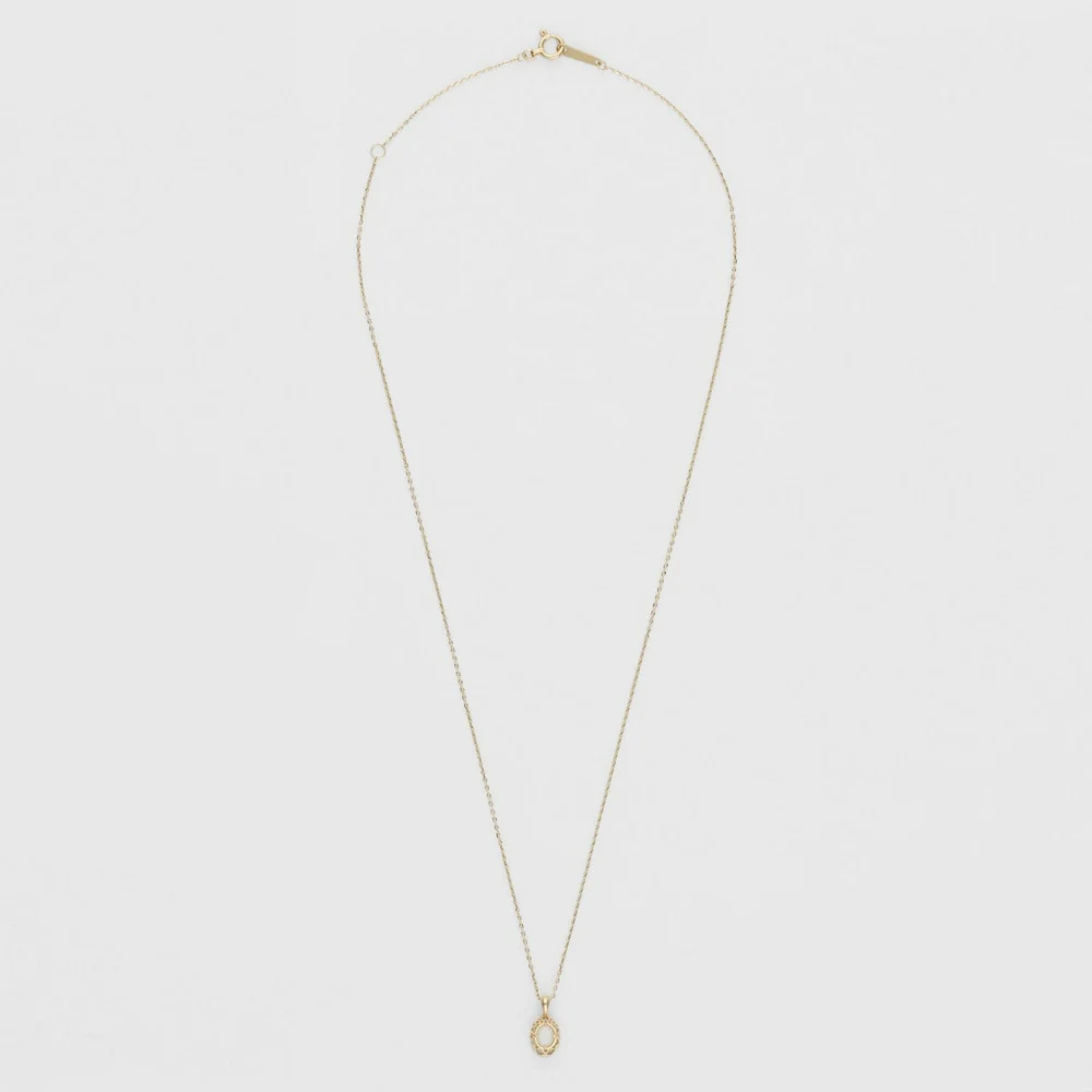 <June Birthstone> K10 Moonstone Necklace - Image 4