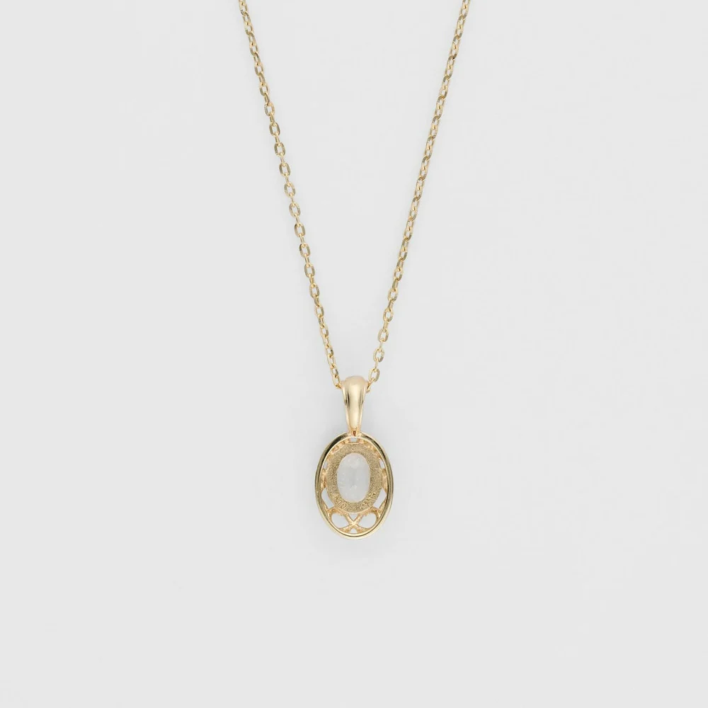 <November Birthstone> K10 Topaz Necklace - Image 2
