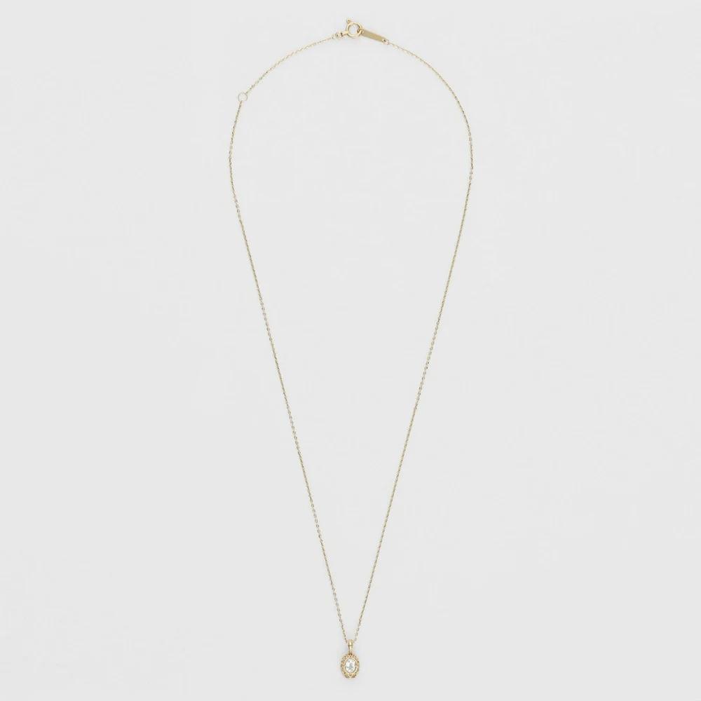 <November Birthstone> K10 Topaz Necklace - Image 4