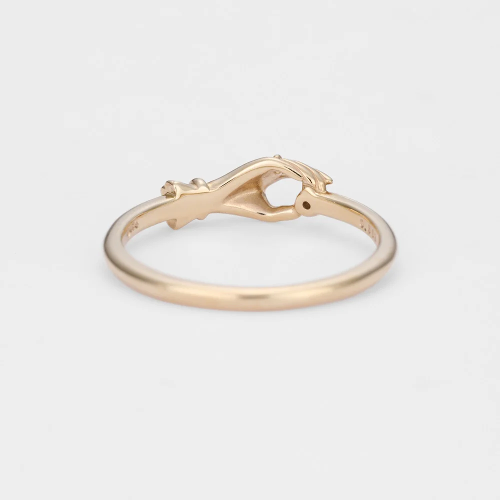 K5 Diamond Pinky Ring - Image 3