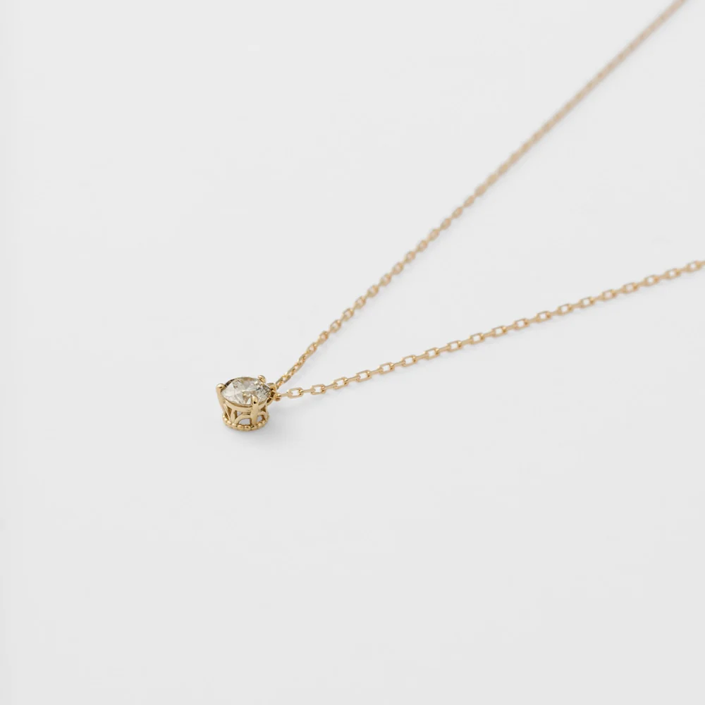 K18 Diamond Necklace (0.1Ct) - Image 5