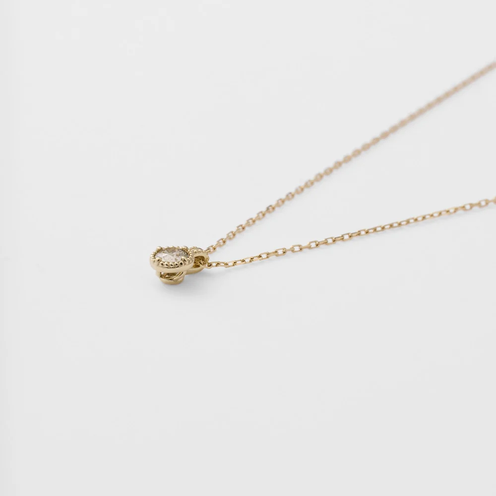 K10 Diamond Necklace (0.1Ct) - Image 5