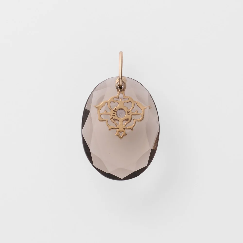K5 Smoky Quartz Charm - Image 2