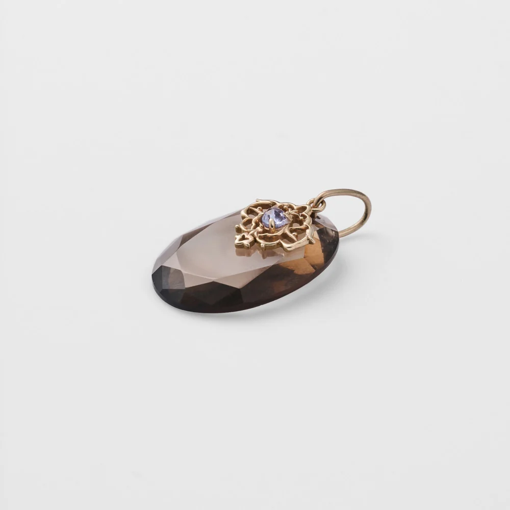 K5 Smoky Quartz Charm - Image 4