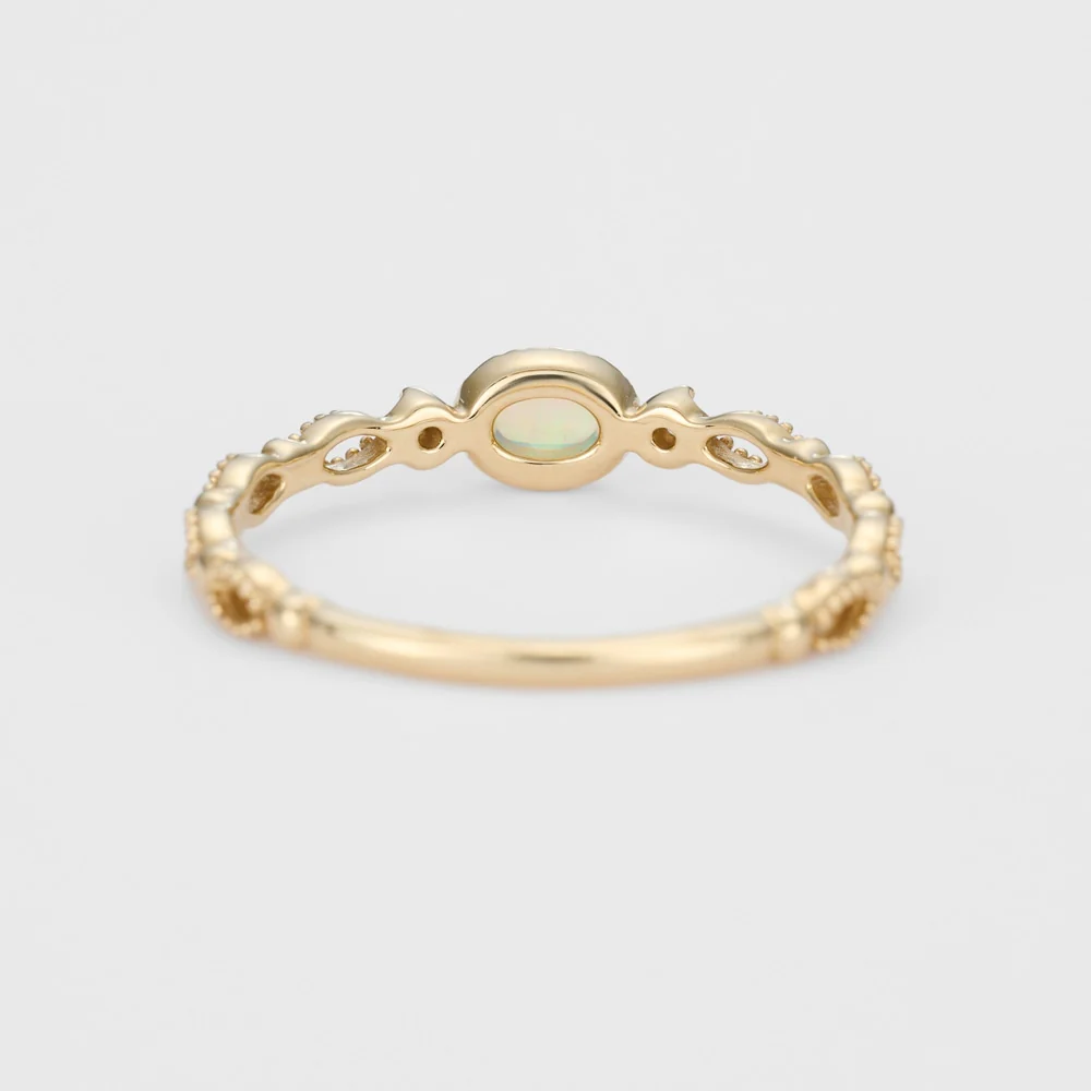 K5 Opal/Diamond Ring - Image 3