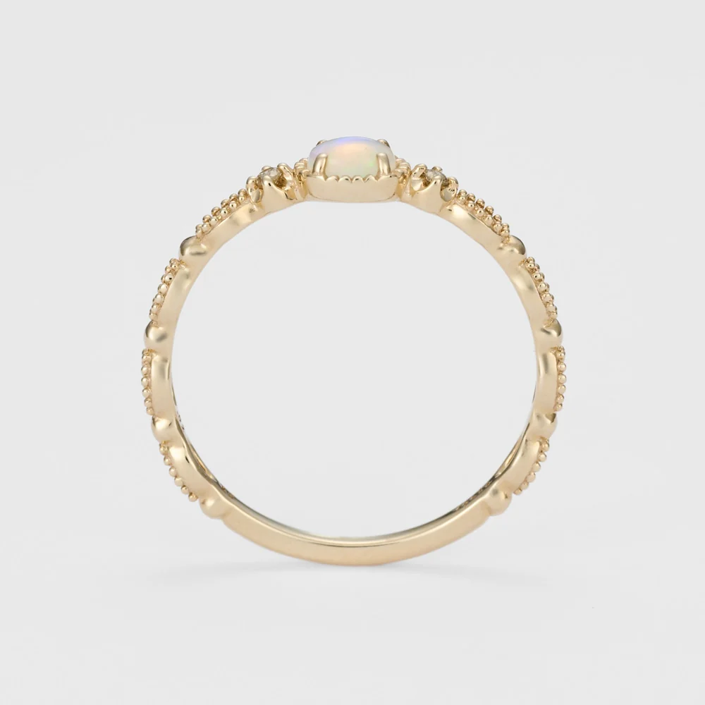 K5 Opal/Diamond Ring - Image 4