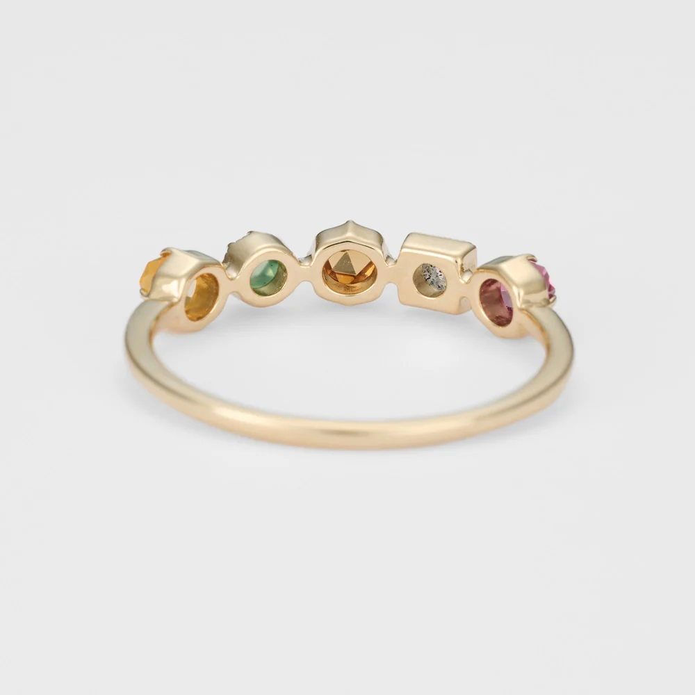 K10 Multi-Stone Ring - Image 3