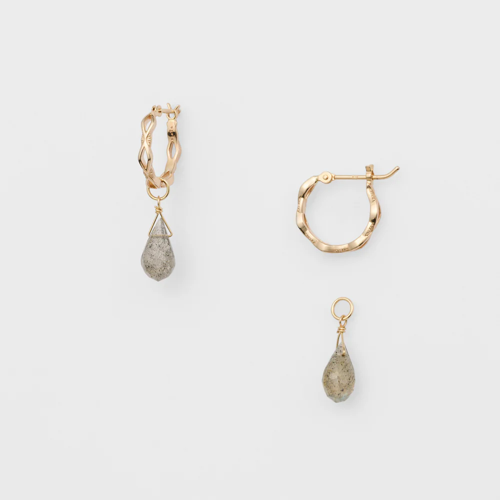 K5 Labradorite Earring Set - Image 3