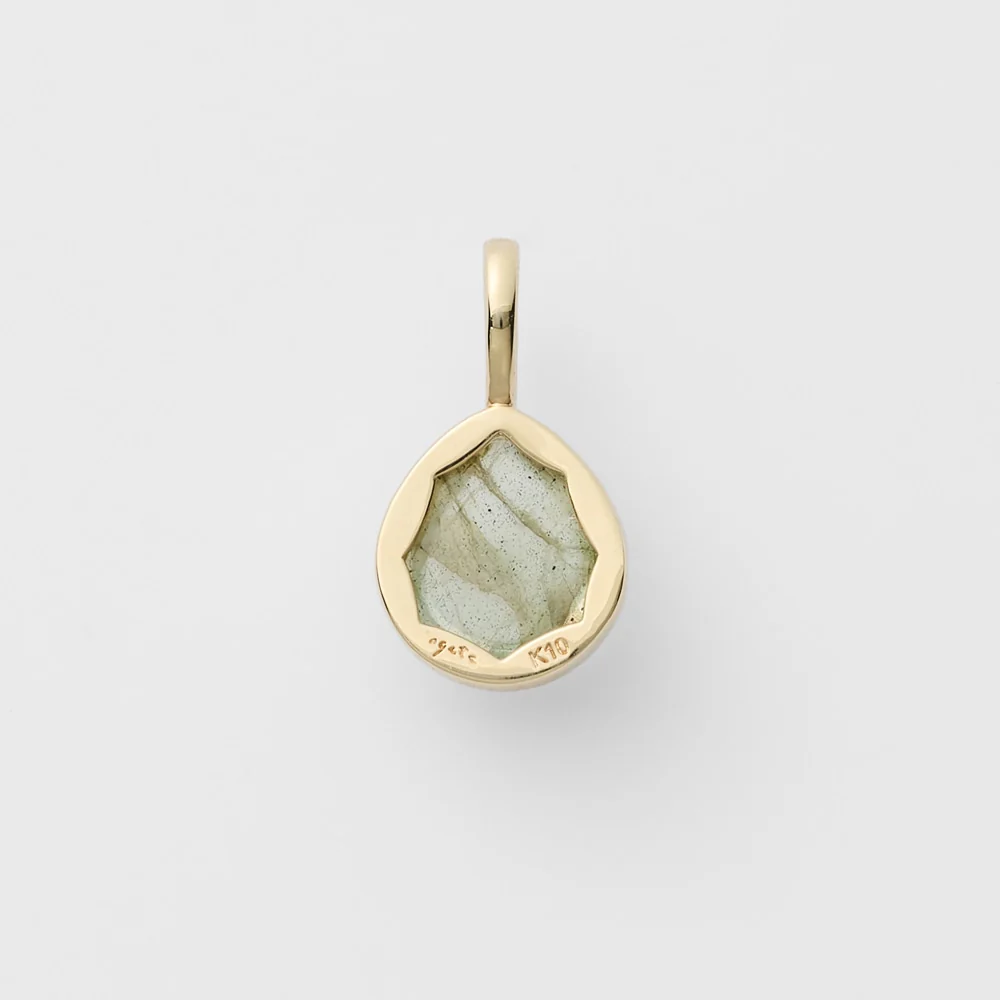 K10 Quartz/Labradorite Charm - Image 2
