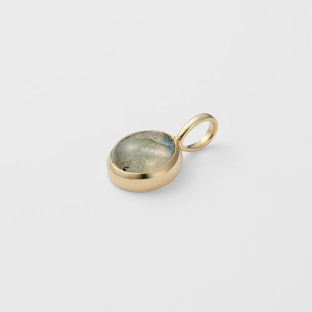 K10 Quartz/Labradorite Charm - Image 4
