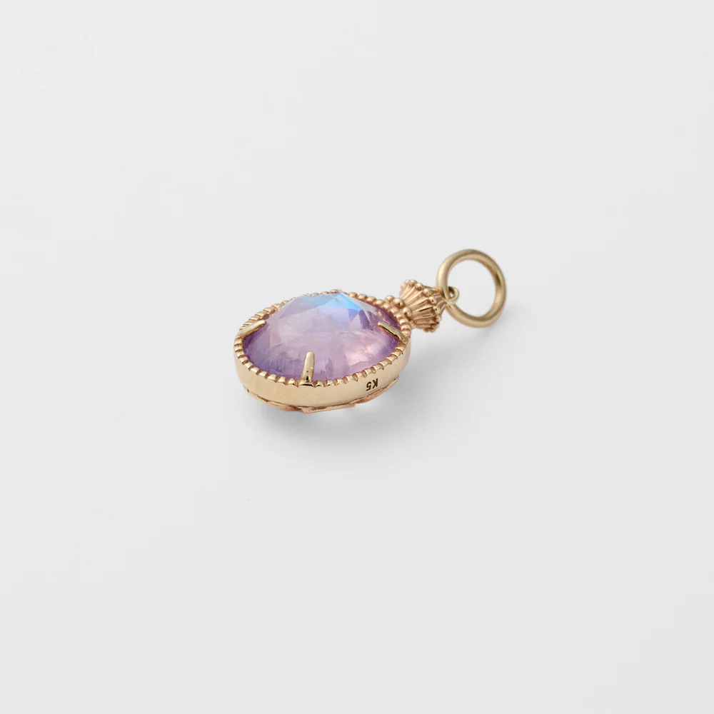 K5 Amethyst/Labradorite Charm - Image 4
