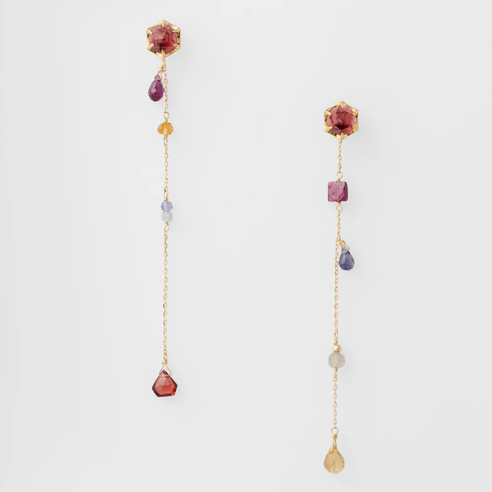 K10 Multi-Stone Earring Charm - Image 2