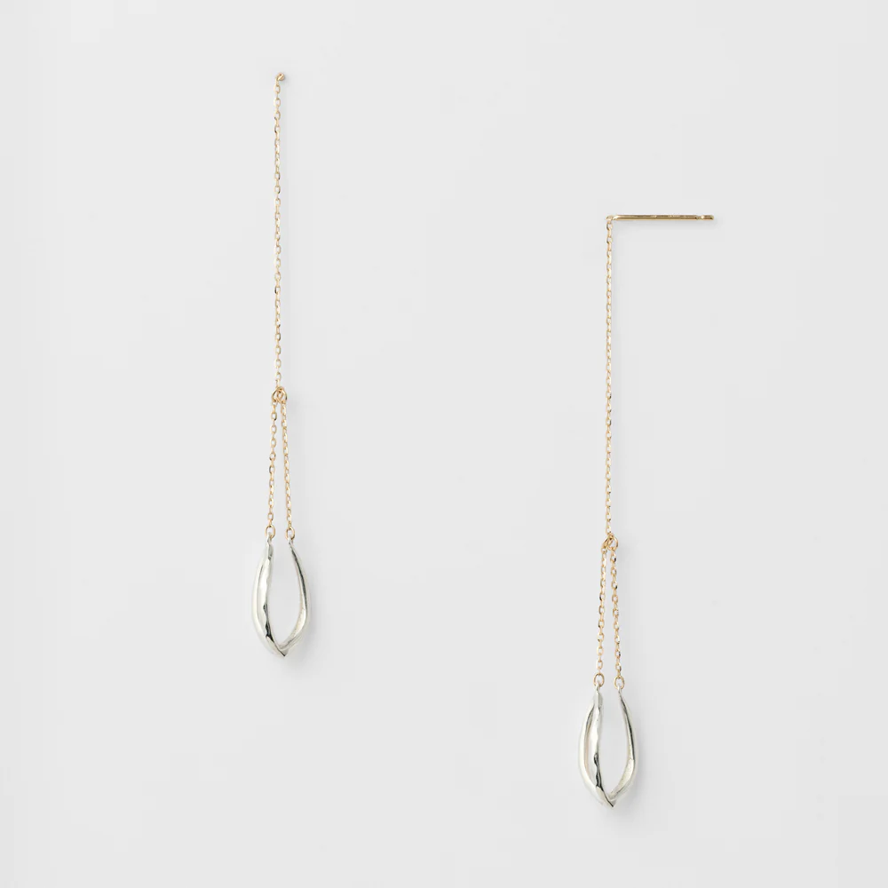 K10/Silver Earrings - Image 2
