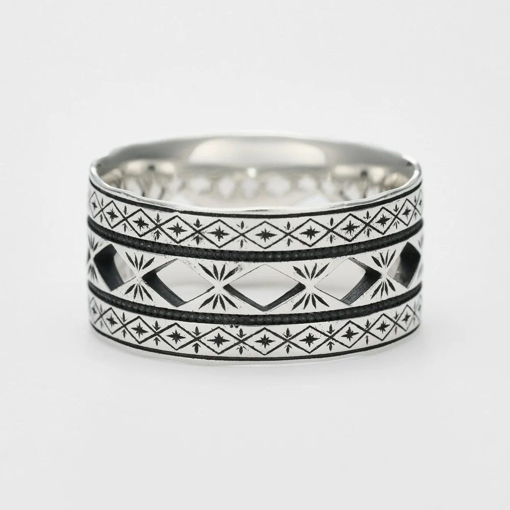 <June Birthstone> Silver Pearl Ring - Image 3