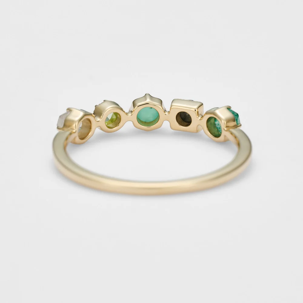 K10 Multi-Stone Ring - Image 3